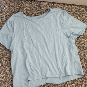 Old Navy Soft Blue Short Sleeve Tee